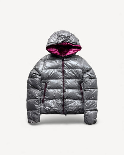 DUVETICA GREY WOMEN PUFFER JACKET (S)