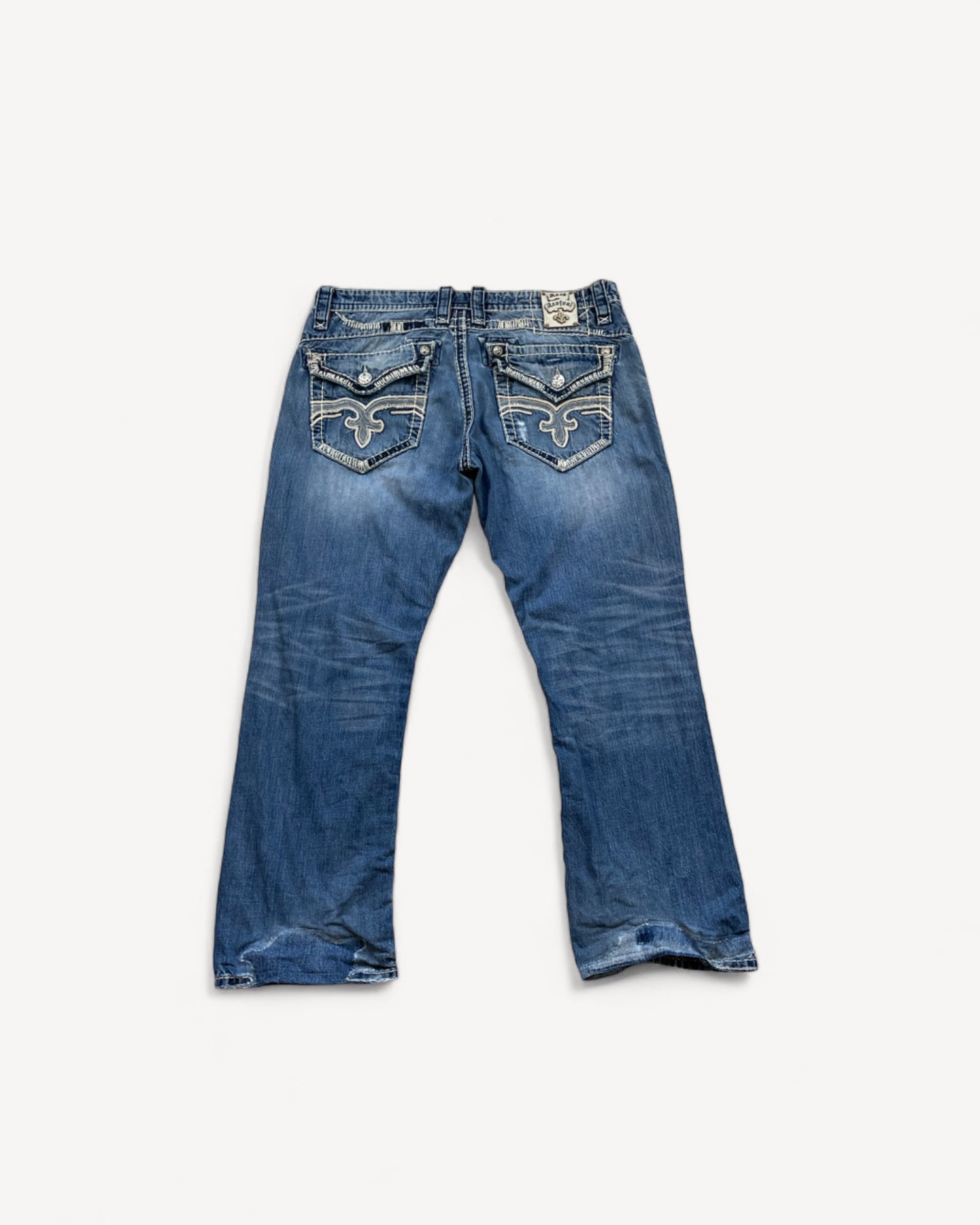 ROCK REVIVAL JEANS W38 L34 #RR24