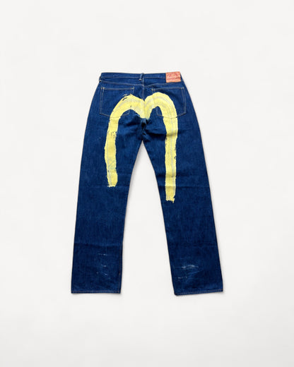 EVISU DIACOCK JEANS W36 L34 #EVD2