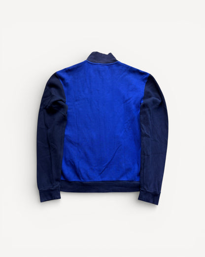 LACOSTE BLUE ZIP UP VEST (M)