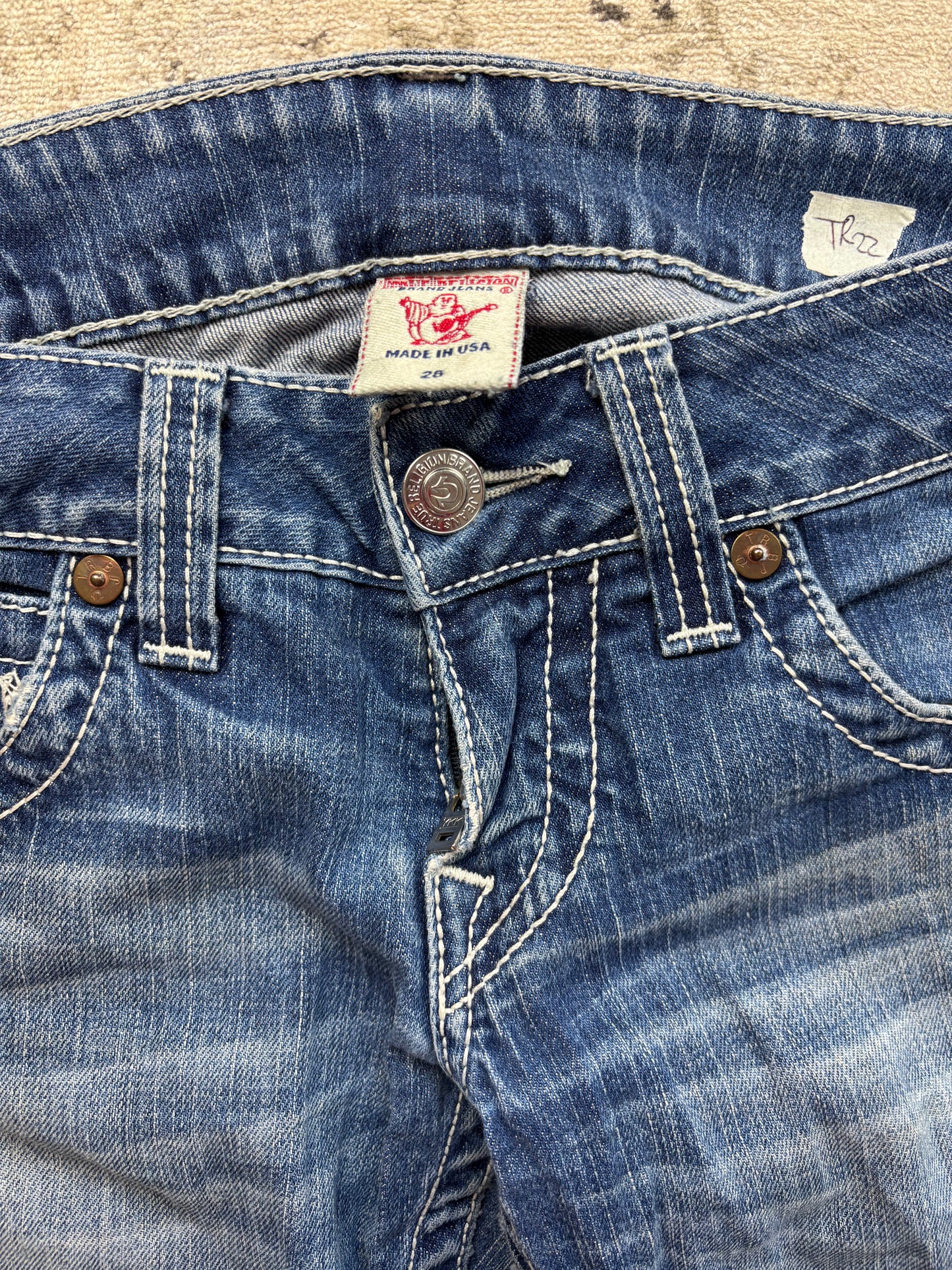 TRUE RELIGION JEANS W28 L30 #TR22