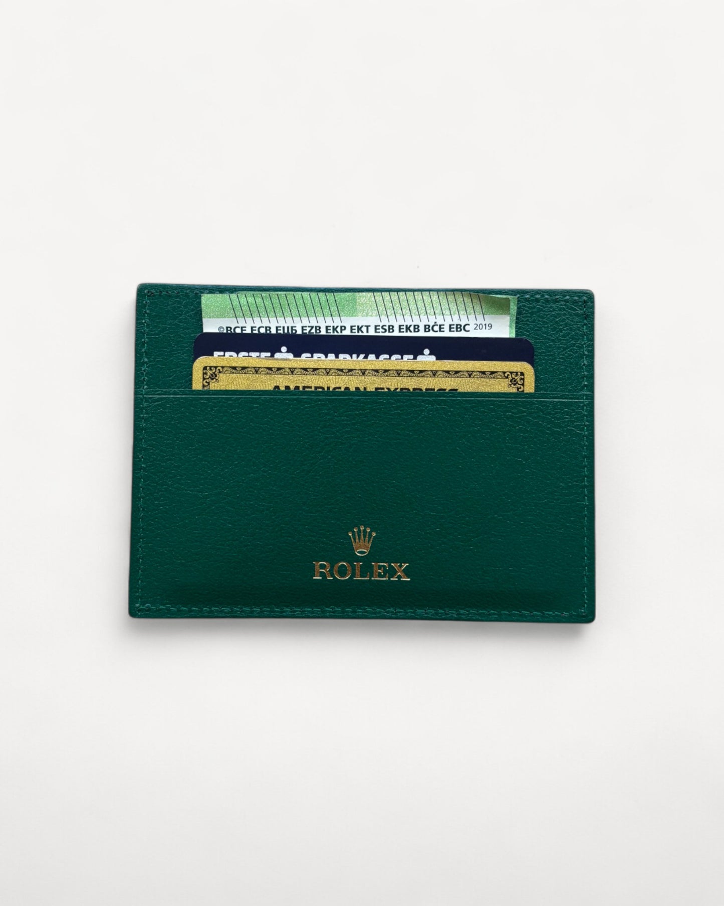 ROLEX GREEN CARDHOLDER
