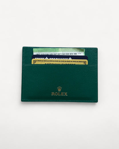 ROLEX GREEN CARDHOLDER