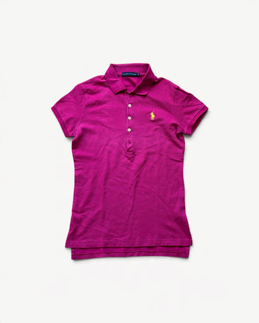 RALPH LAUREN POLO SHIRT PINK (XS)