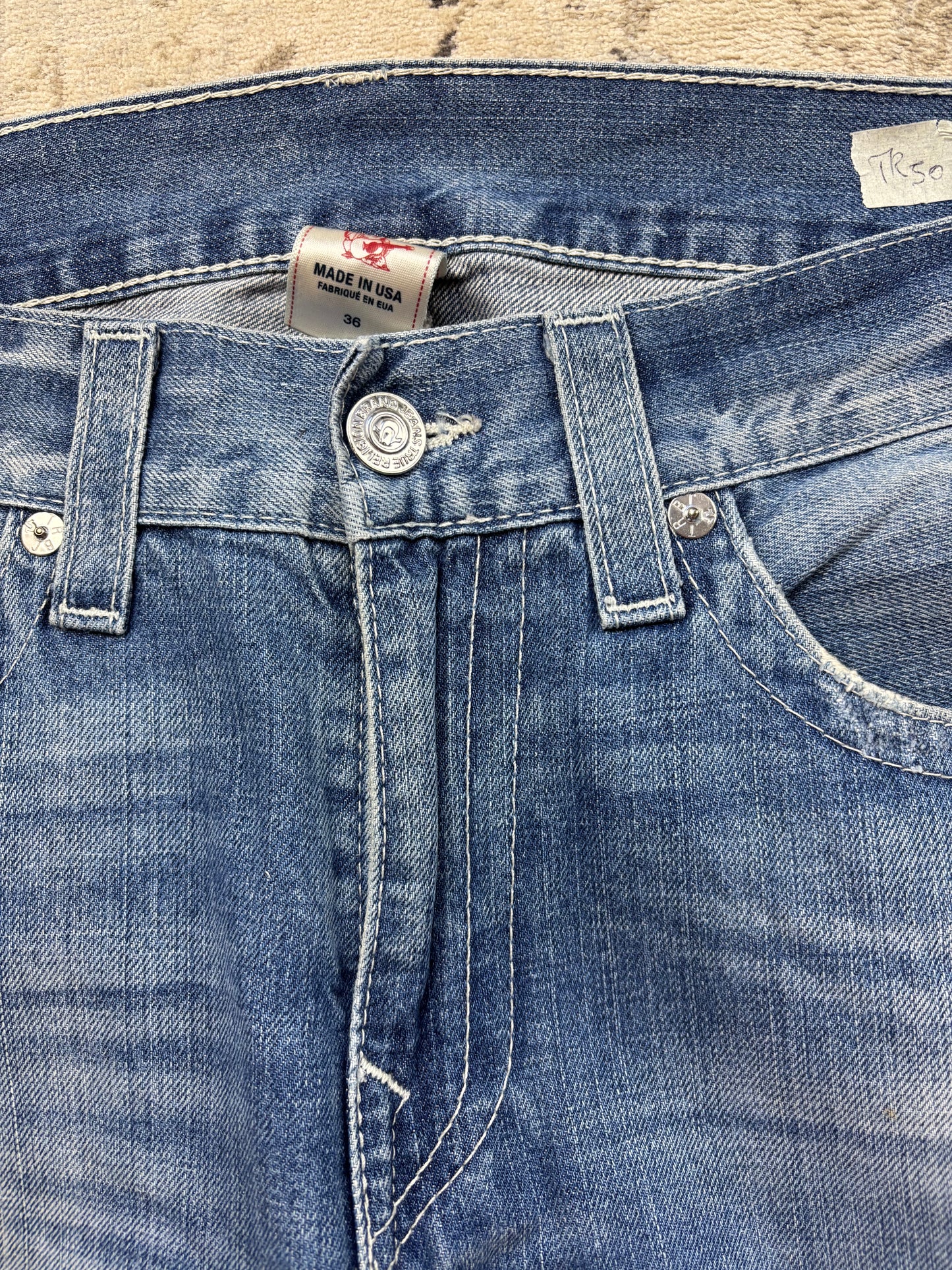 TRUE RELIGION JEANS W36 L34 #TR50