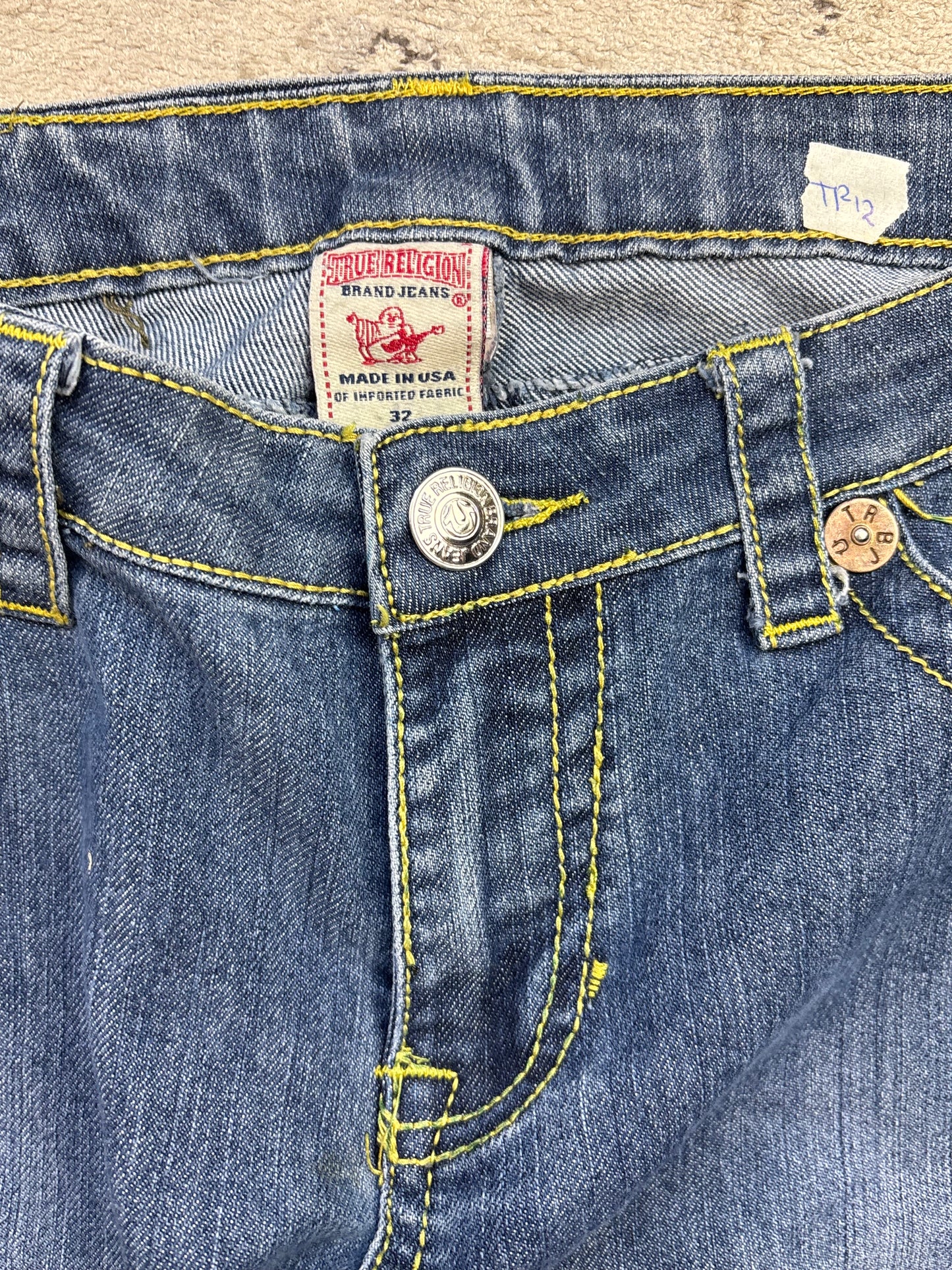 TRUE RELIGION JEANS W32 L30 #TR12