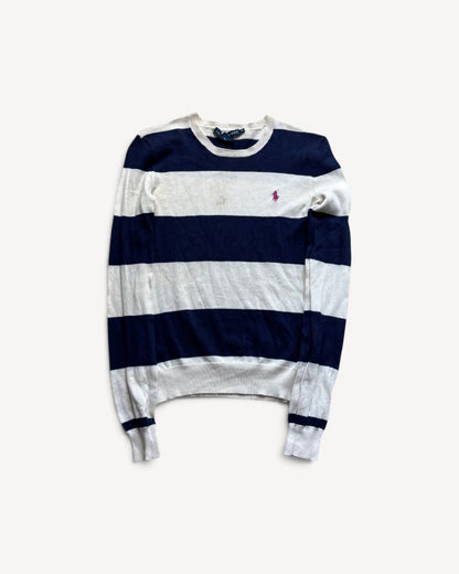 RALPH LAUREN STRIPED KNIT (XS)