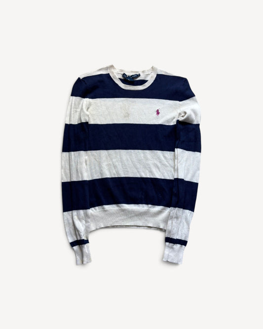 RALPH LAUREN STRIPED KNIT (XS)