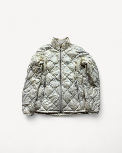 MONTBELL WHITE PUFFER JACKET (XS/S)