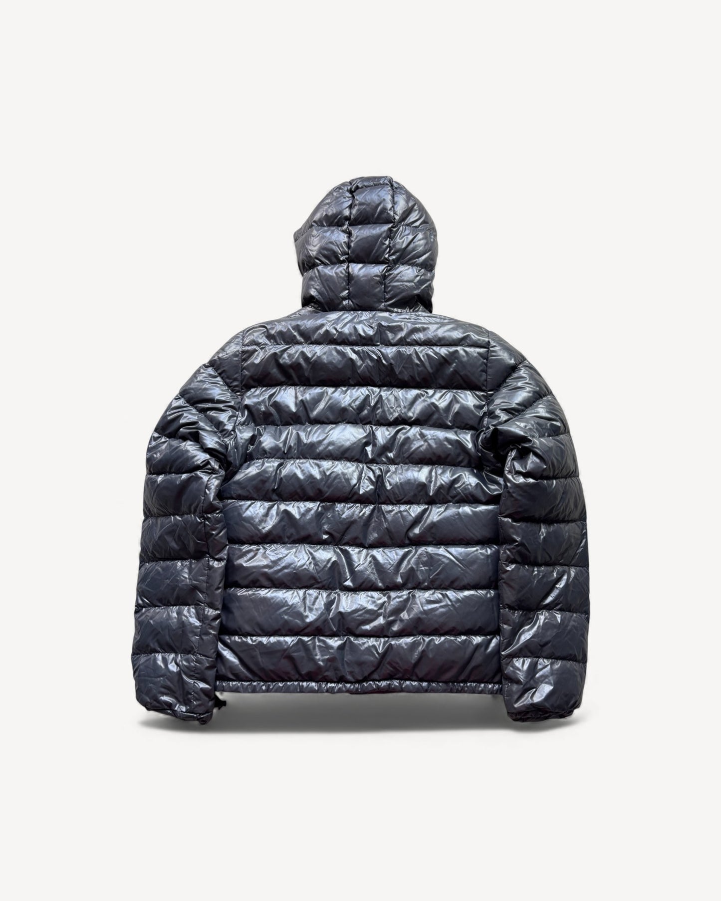 DUVETICA GREY PUFFER JACKET (L/XL)