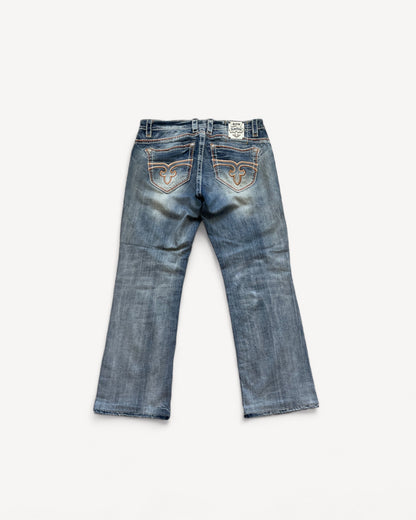 ROCK REVIVAL JEANS W36 L32 #RR23