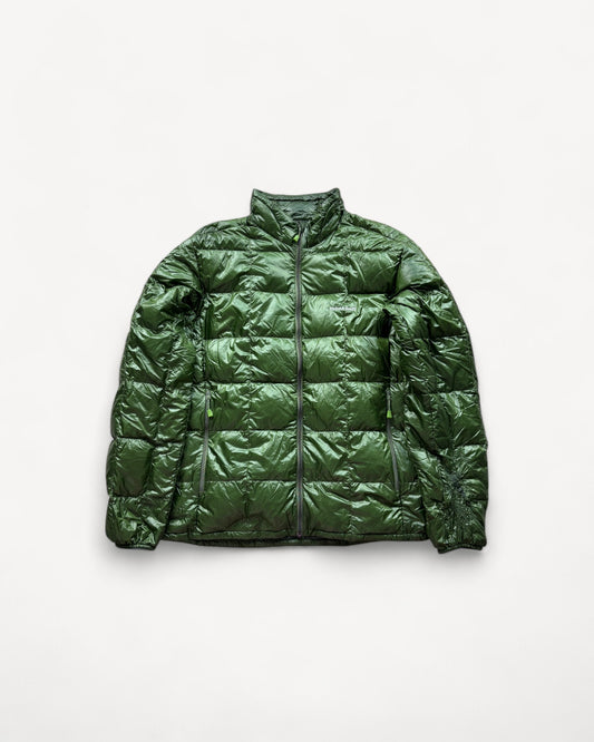 MONTBELL GREEN PUFFER JACKET (L)