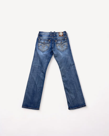 ROCK REVIVAL JEANS W34 L34 #RR10