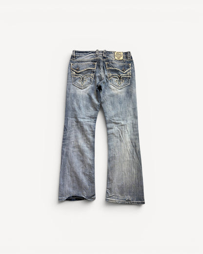 ROCK REVIVAL JEANS W34 L32 #RR40