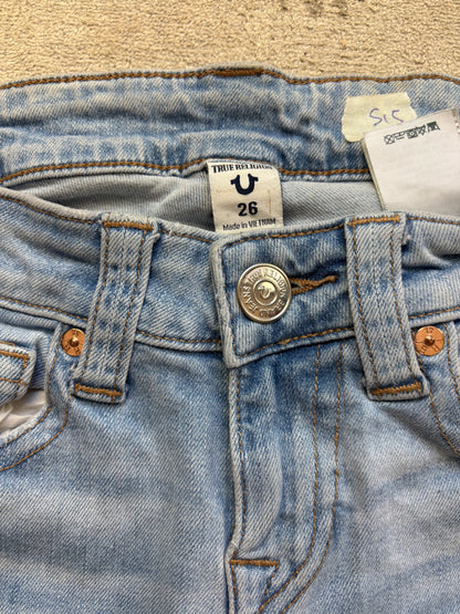 TRUE RELIGION HOT PANT W26 #S15