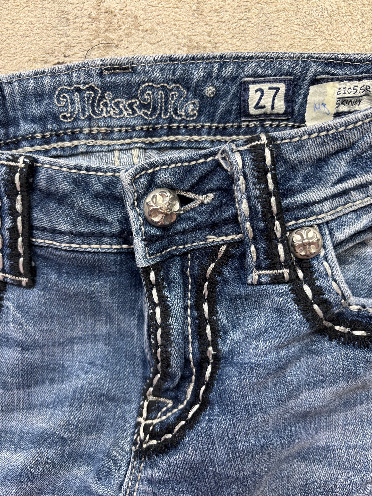 MISS ME JEANS W27 L30 #M8