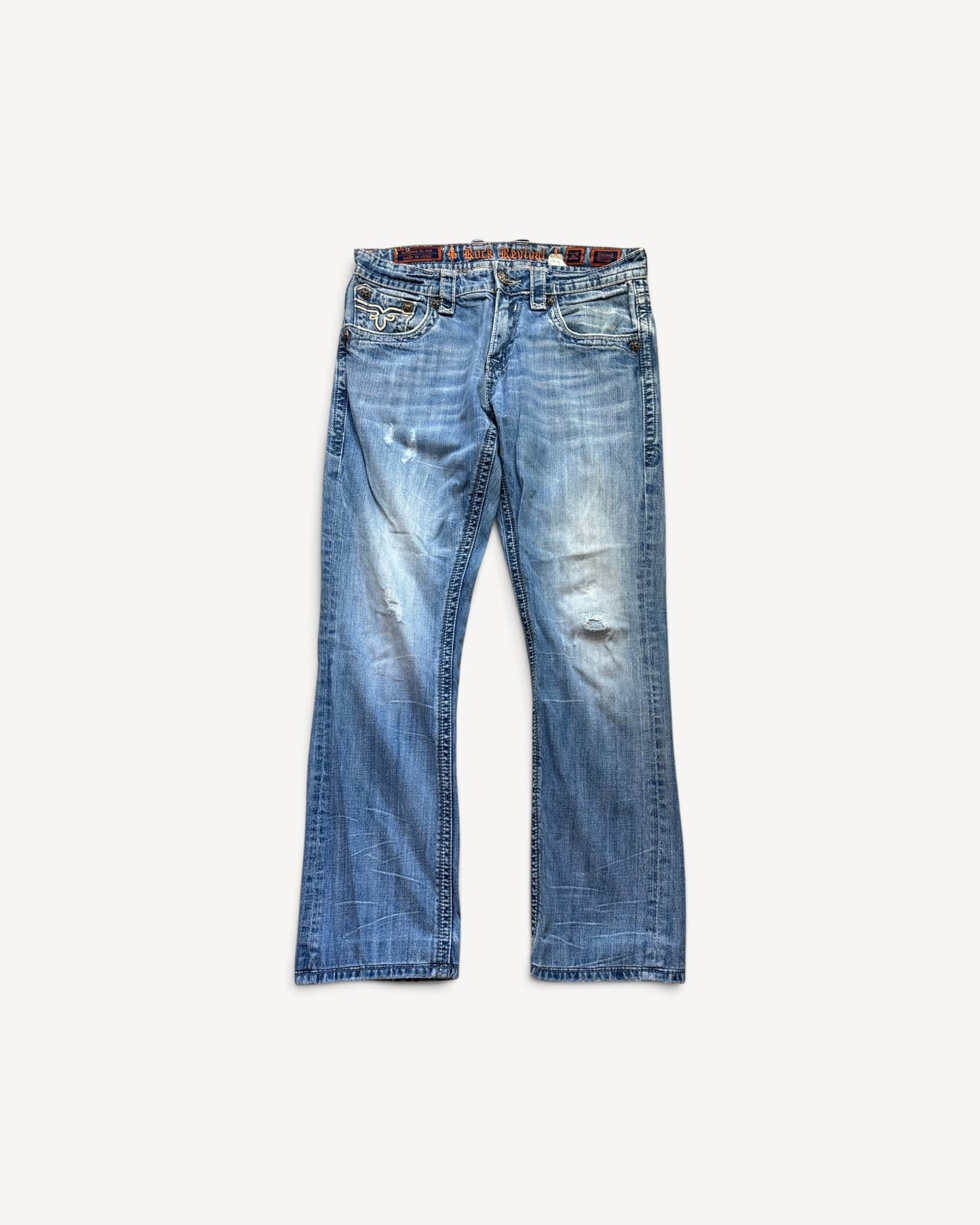 ROCK REVIVAL JEANS W32 L32 #RR19