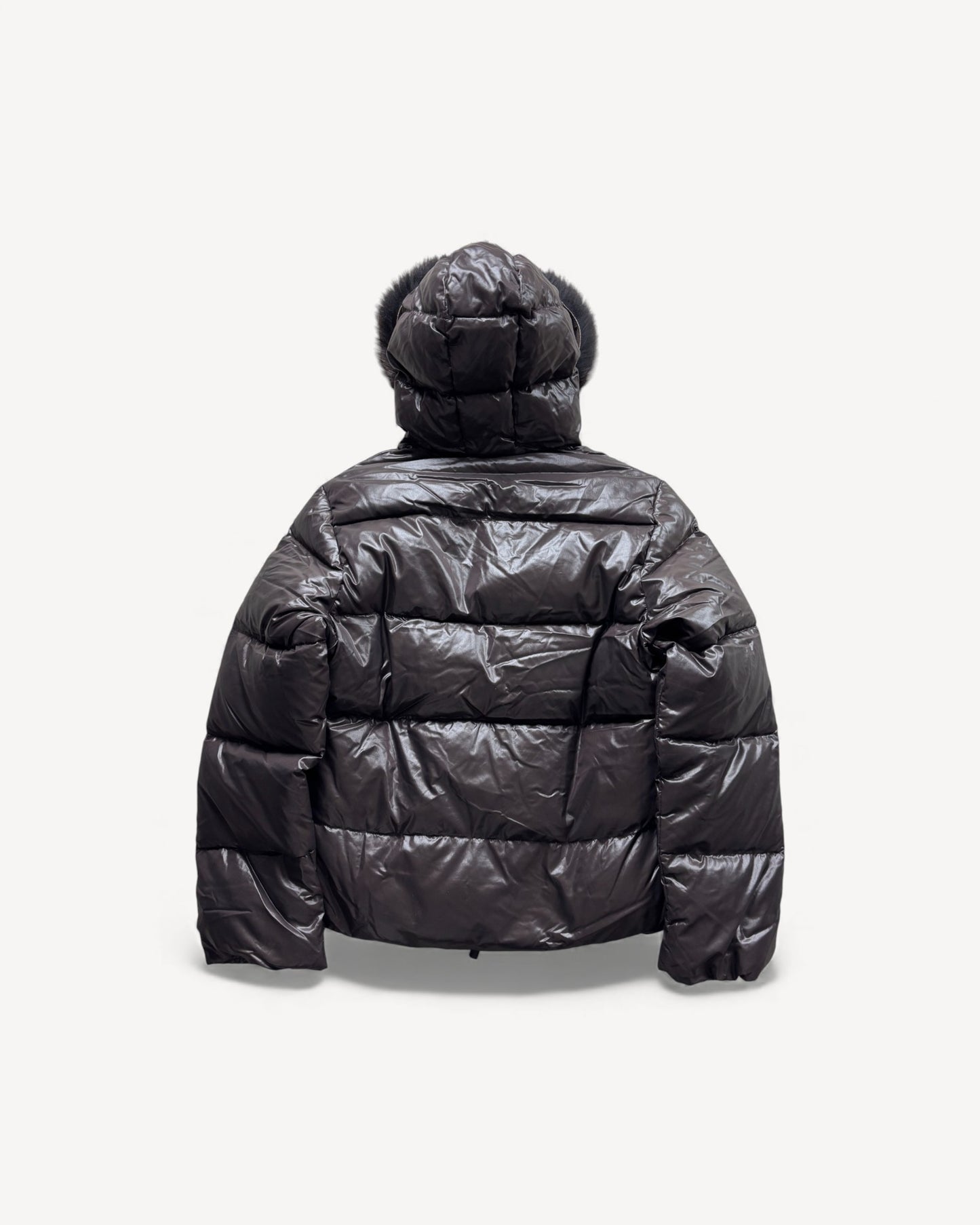 DUVETICA BROWN PUFFER JACKET (S/M)