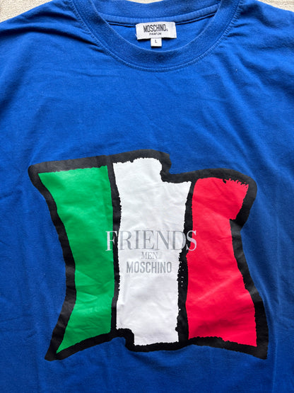 MOSCHINO ITALY T-SHIRT (L)