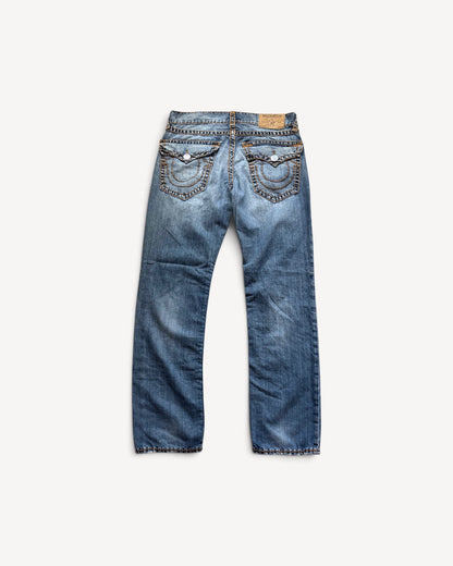 TRUE RELIGION JEANS W33 L32 #TR40