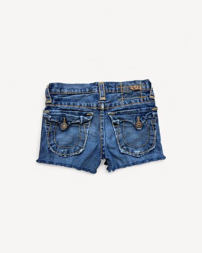 TRUE RELIGION HOT PANT W24 #S5