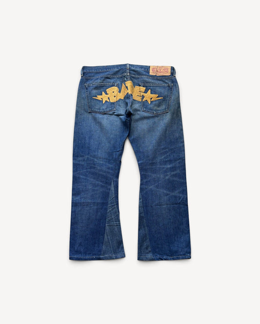 BAPE JEANS W36 L30