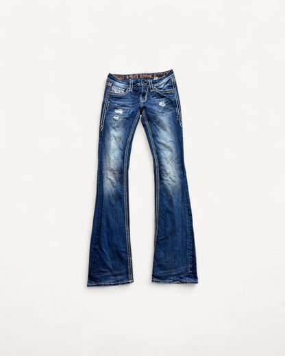 ROCK REVIVAL JEANS W27 L34 #RR5