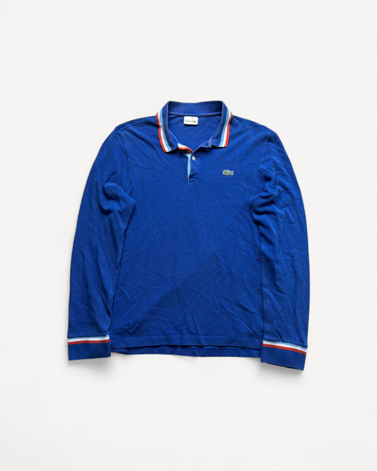 LACOSTE LONGSL. POLO SHIRT BLUE (L)