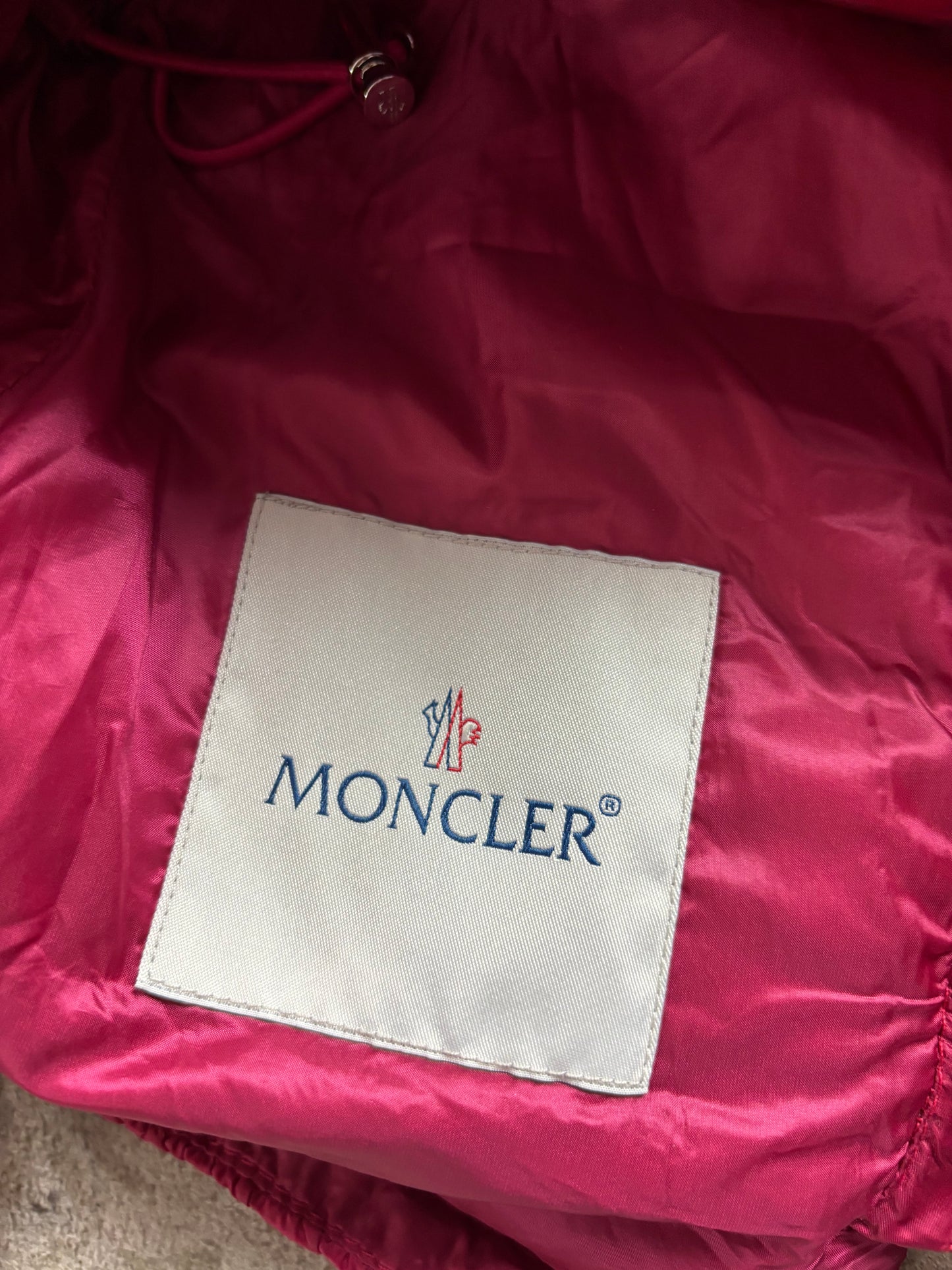 MONCLER PINK WOMEN PUFFER JACKET (S)