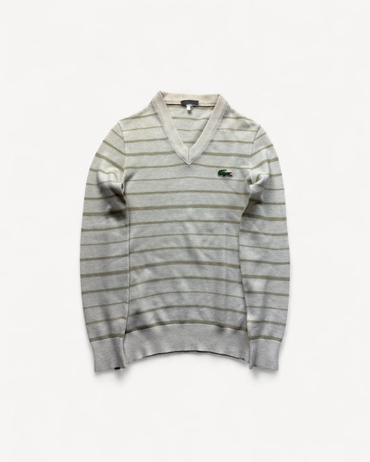 LACOSTE STRIPED KNIT (S)