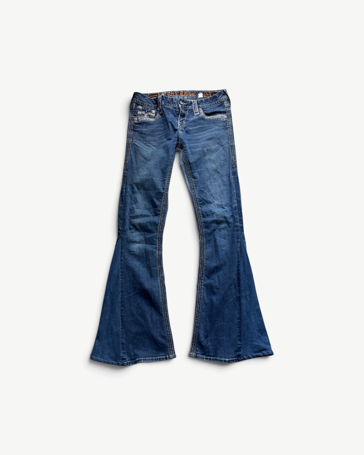 ROCK REVIVAL JEANS W28 L32 #RR6