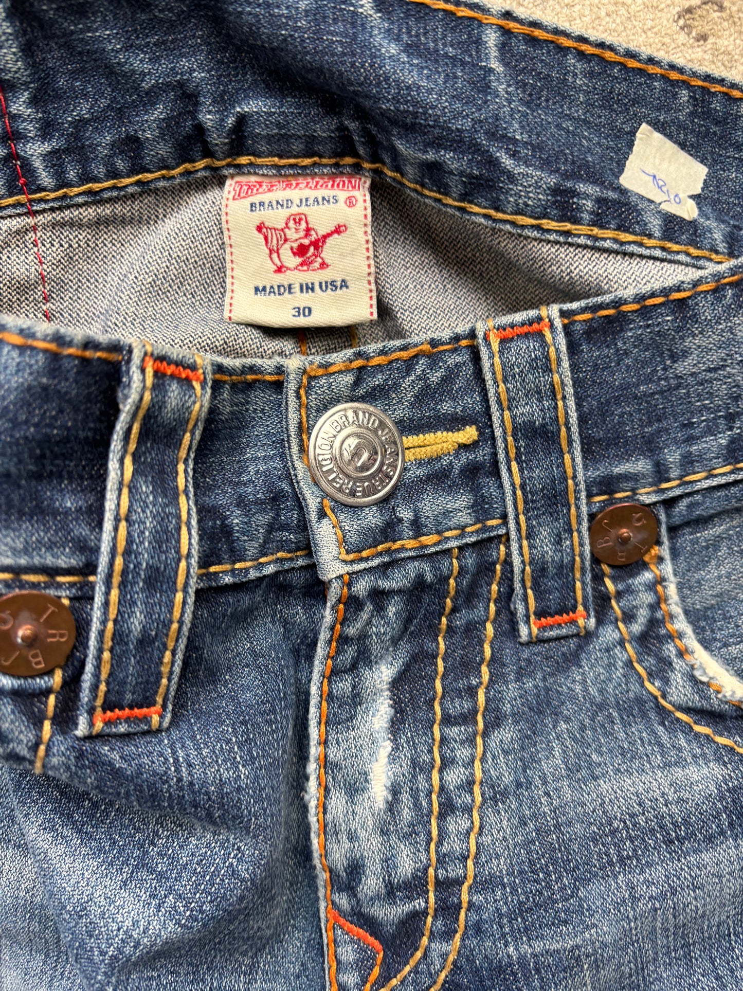 TRUE RELIGION JEANS W30 L30 #TR10