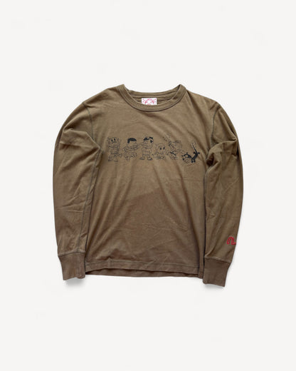 EVISU KAHKI LONGSLEEVE (S)