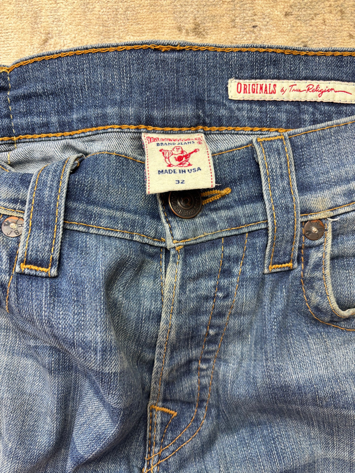 TRUE RELIGION JEANS W32 L32 #TR44