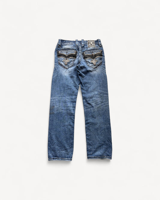 ROCK REVIVAL JEANS W29 L32 #RR6