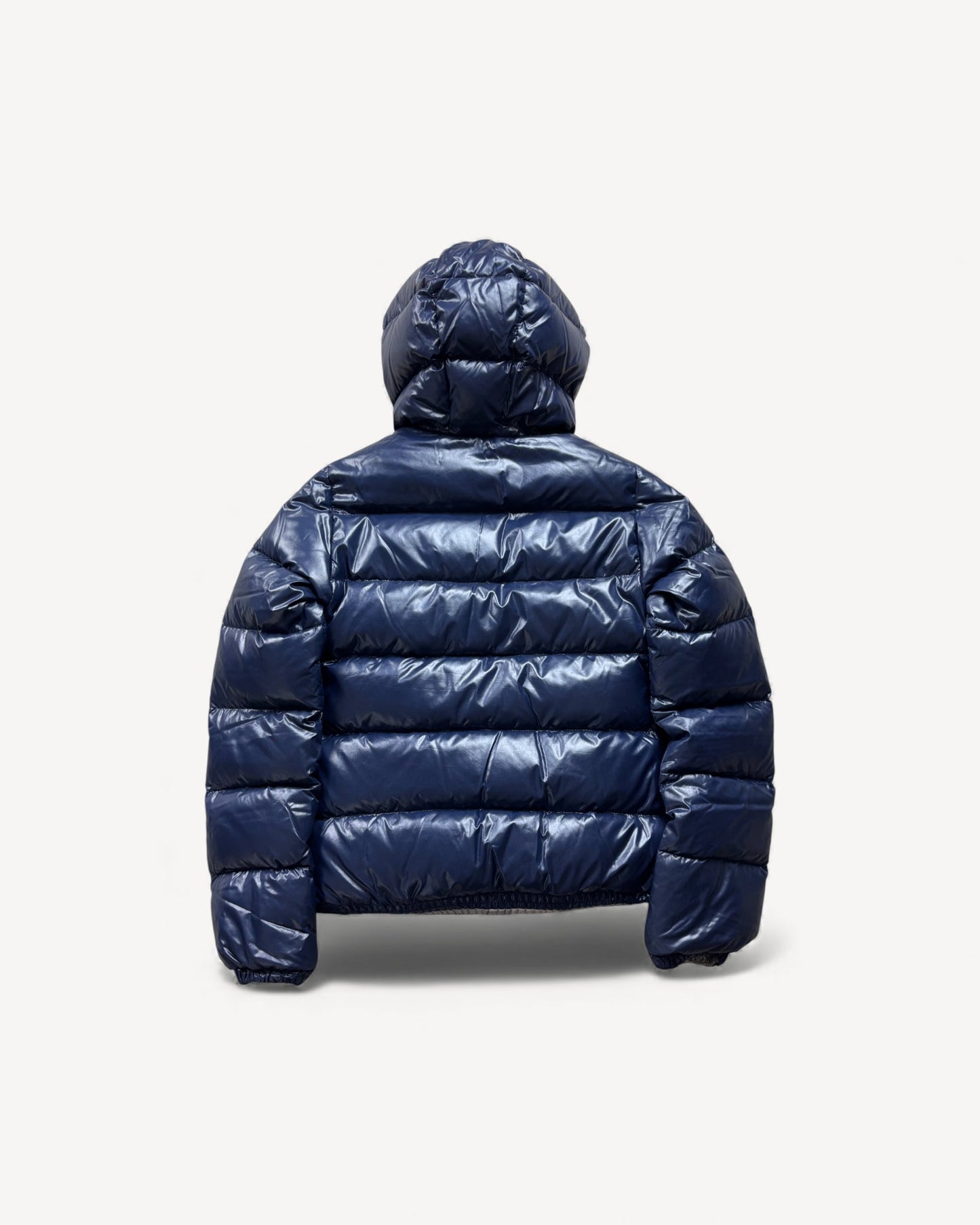DUVETICA NAVY REVERSIBLE WOMEN PUFFER JACKET (S)