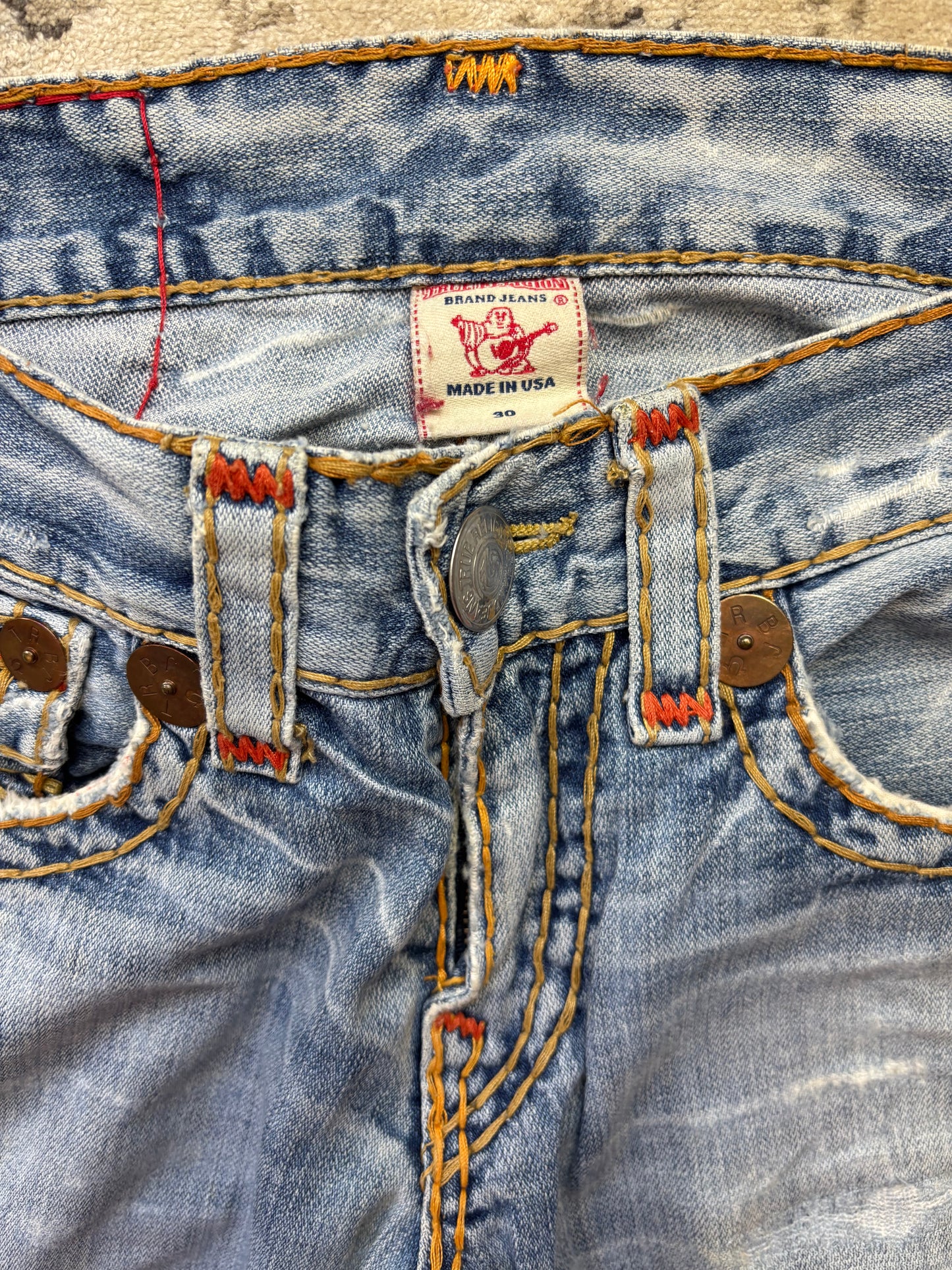 TRUE RELIGION JEANS W30 L32 #TR17