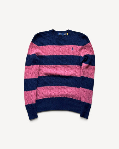 RALPH LAUREN STRIPED KNIT (S)