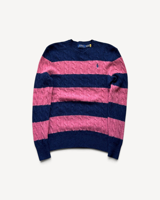 RALPH LAUREN STRIPED KNIT (S)
