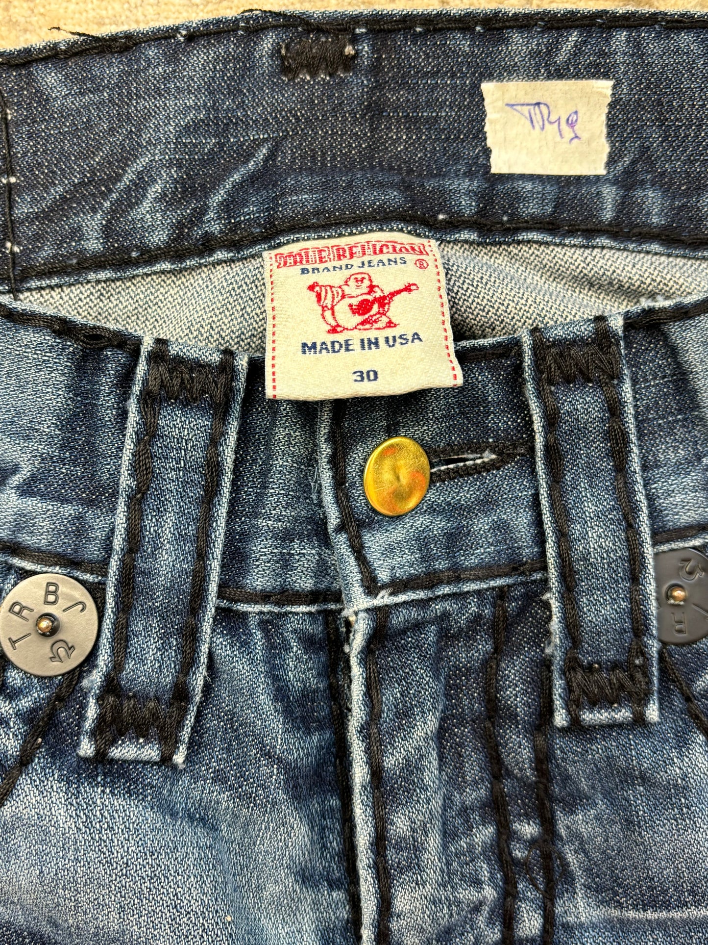 TRUE RELIGION JEANS W30 L32 #TR19