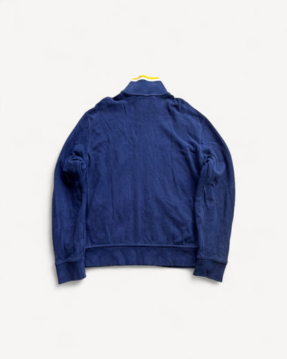 RALPH LAUREN NAVY ZIP UP VEST (L)