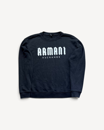 ARMANI BLACK SWEATER (S)