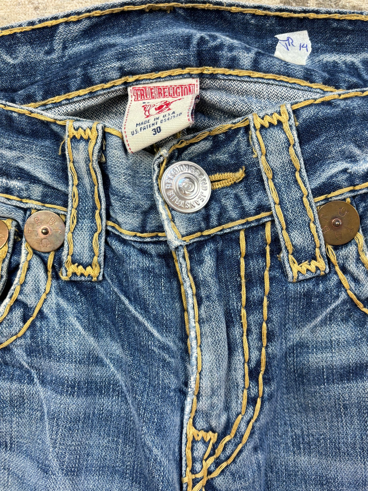 TRUE RELIGION JEANS W30 L32 #TR14