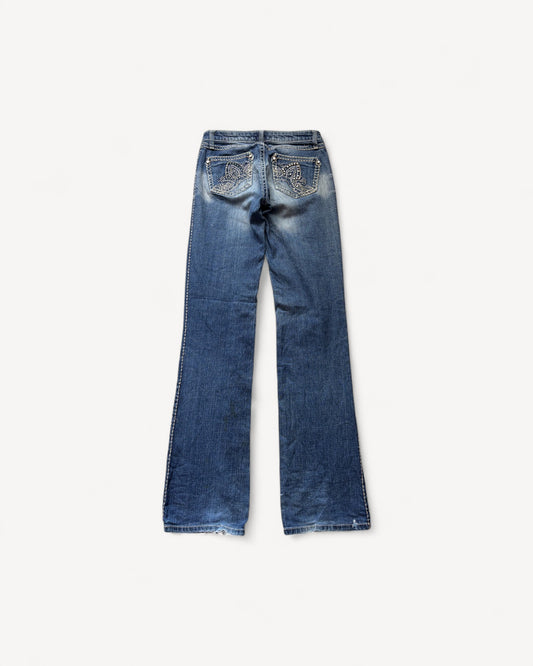 MISS ME STYLE JEANS W27 L34 #MS18