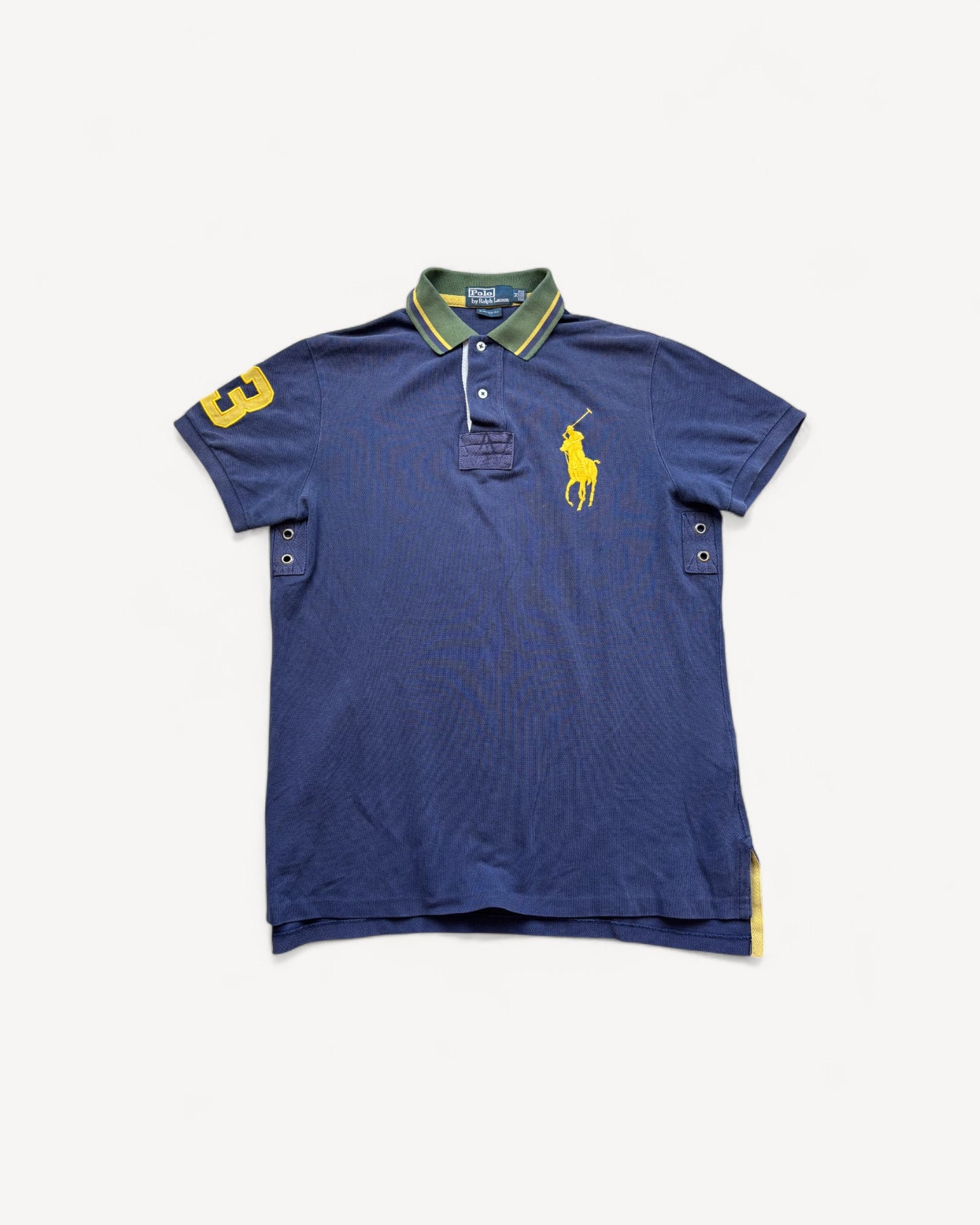 RALPH LAUREN POLO SHIRT NAVY (M)