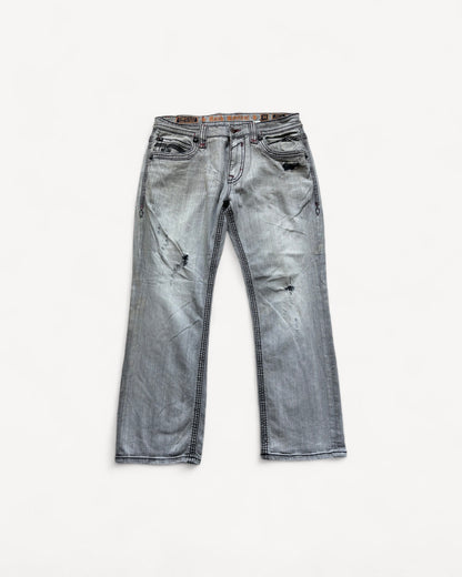 ROCK REVIVAL JEANS W36 L32 #RR19