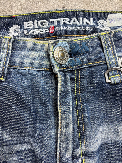 JAPANESE EMBROIDERED DENIM W33 L34 #JAP11