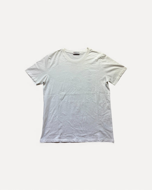 MONCLER WHITE T-SHIRT (L)