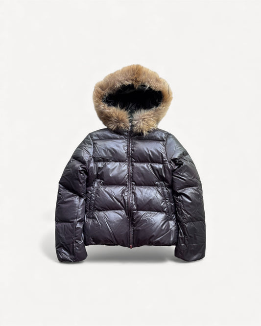 DUVETICA GREY WOMEN PUFFER JACKET (M)