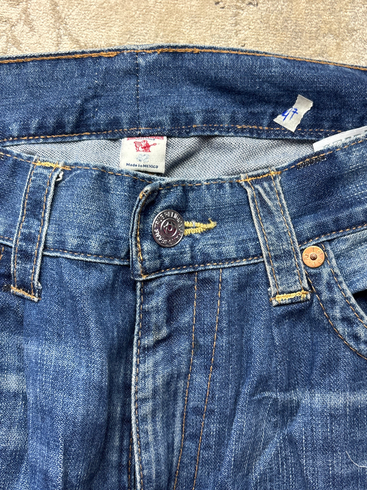 TRUE RELIGION JEANS W33 L34 #TR47
